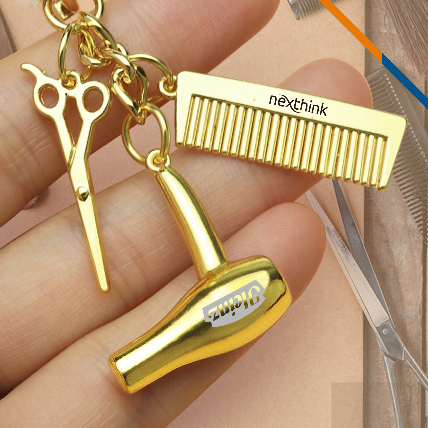 Coifit Hairdresser Tools Keychain 5
