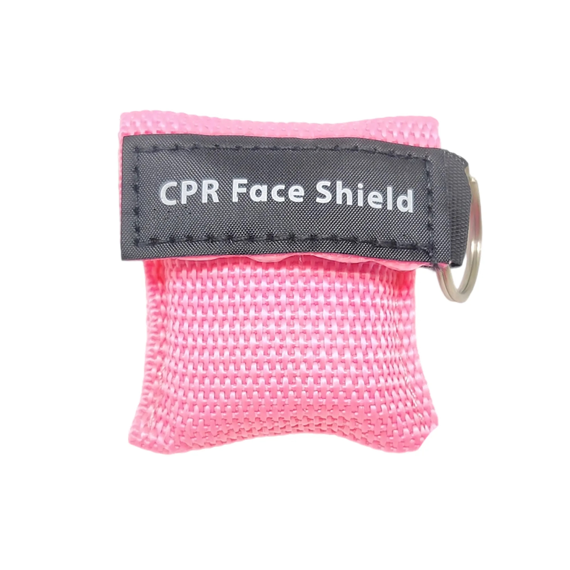 Emergency CPR Face Mask with Nylon Keychain Pouch 5