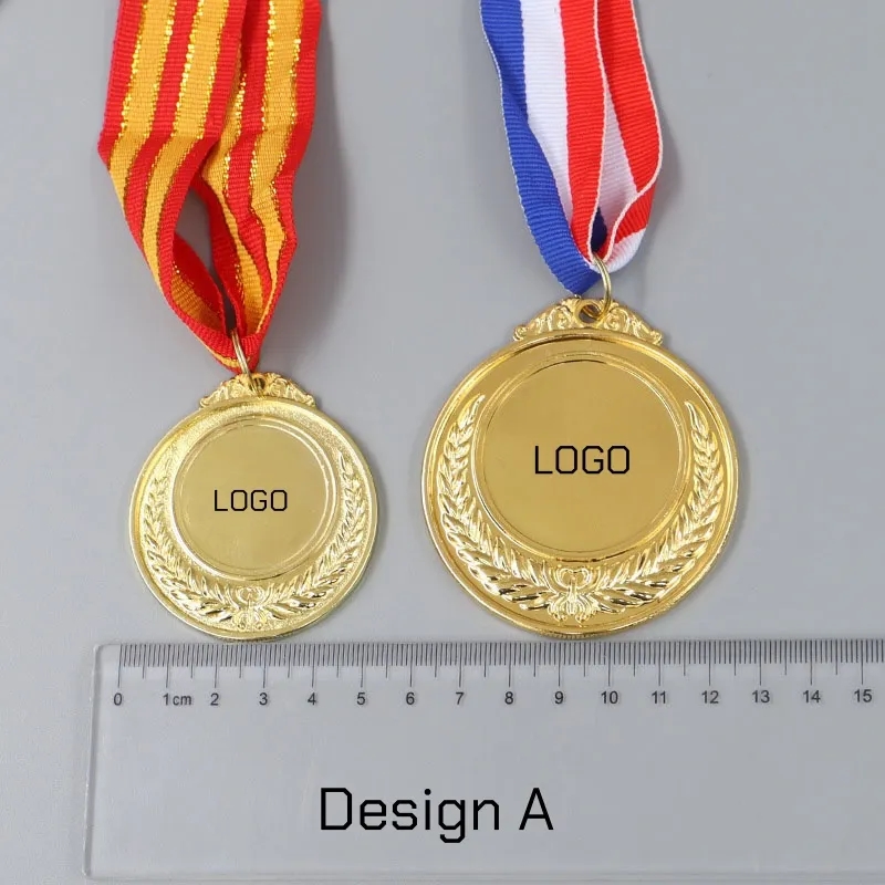 Lot Winner Metal Medals with Neck Ribbons Trophy Award 2