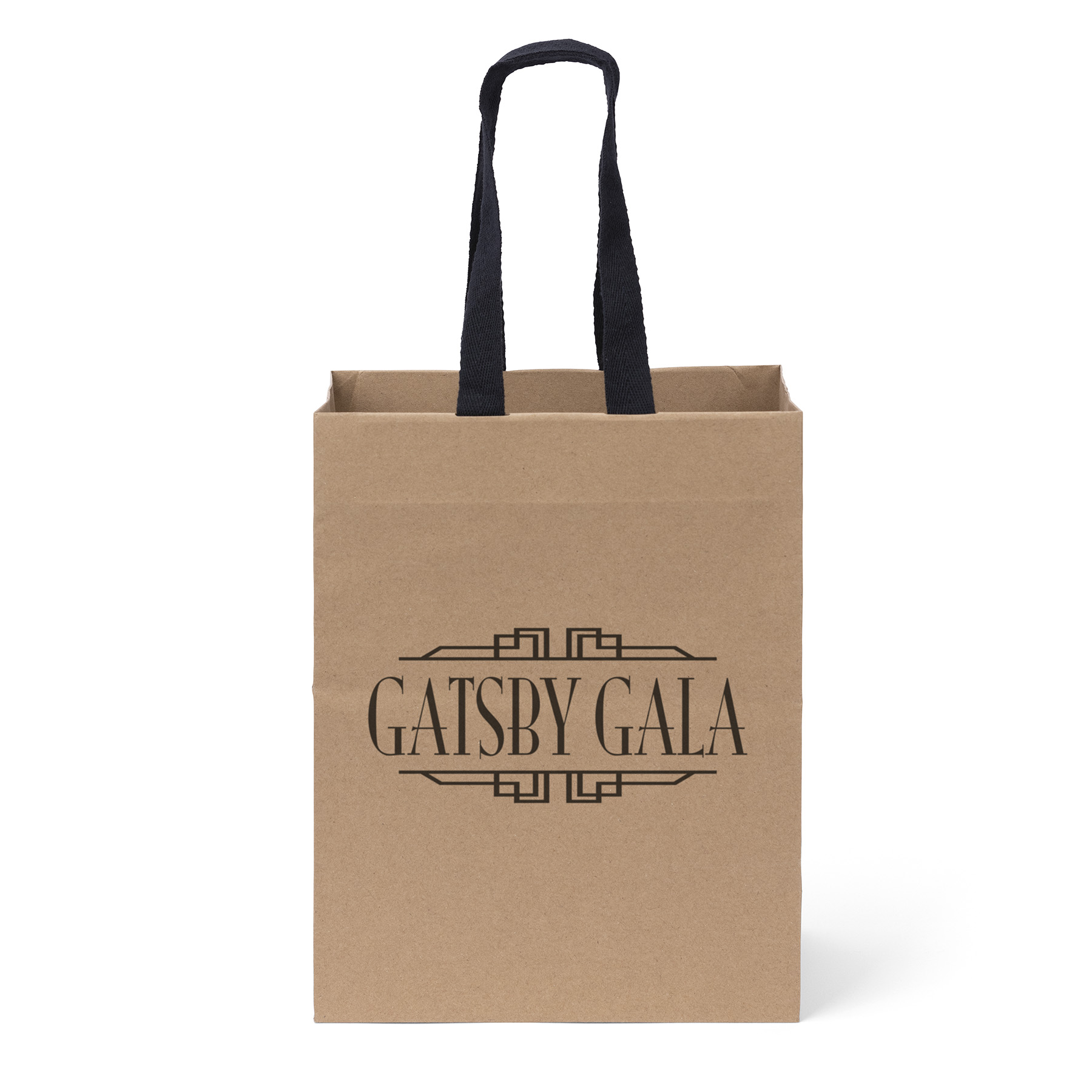 Eco Ash - Woven Handle Eurotote - Flexo Ink Print