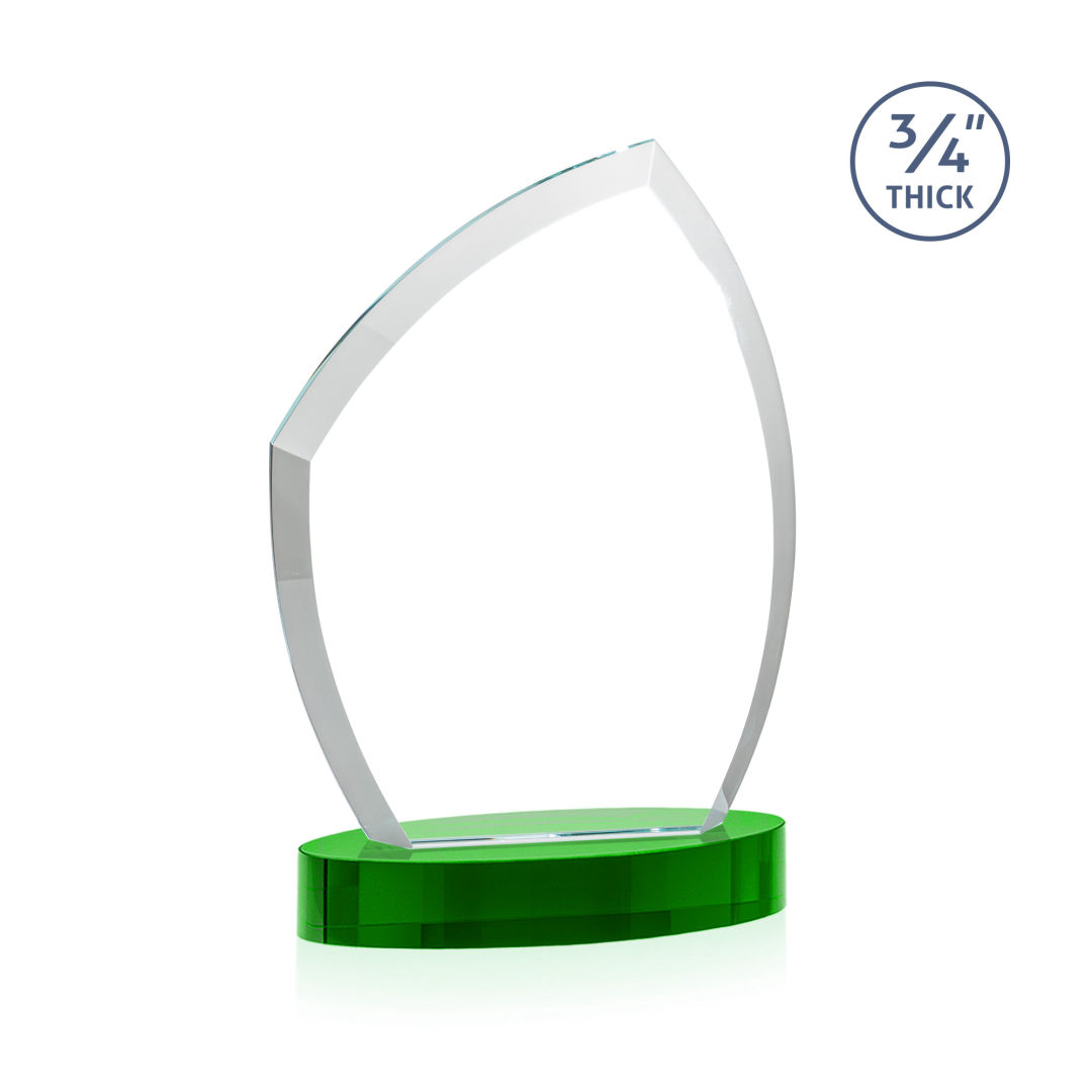 Daltry VividPrint™ Award on Alberton Base - Green 8
