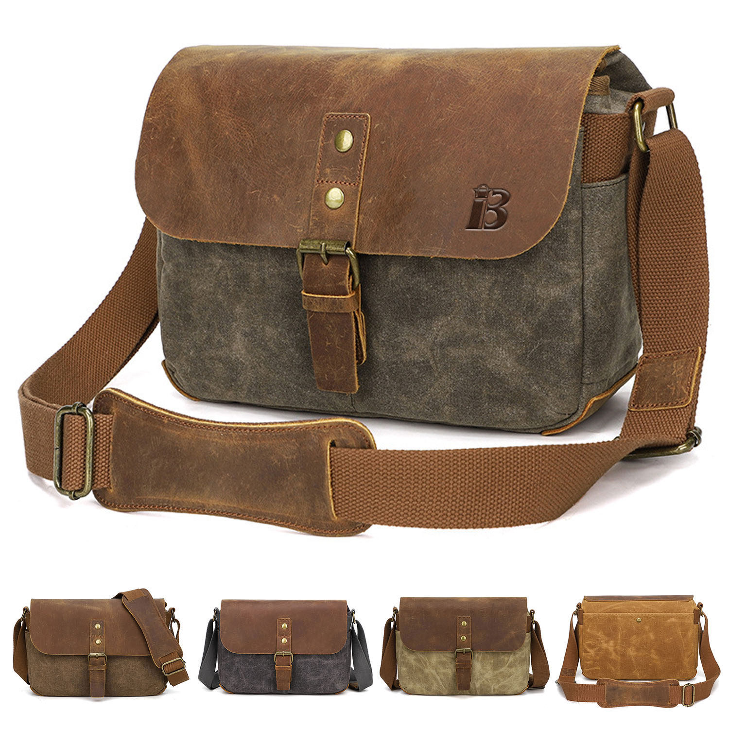 Canvas Waterproof Camera Bag 7