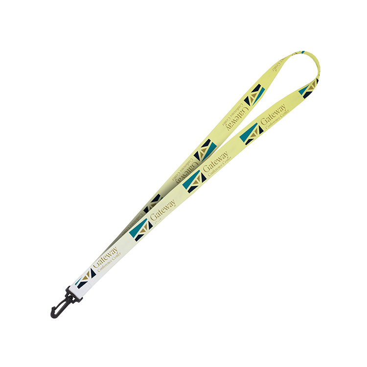 "OWEN RECYCLED" 3/4" Import Air Ship Recycled RPET Full Color Sublimation Lanyard 2