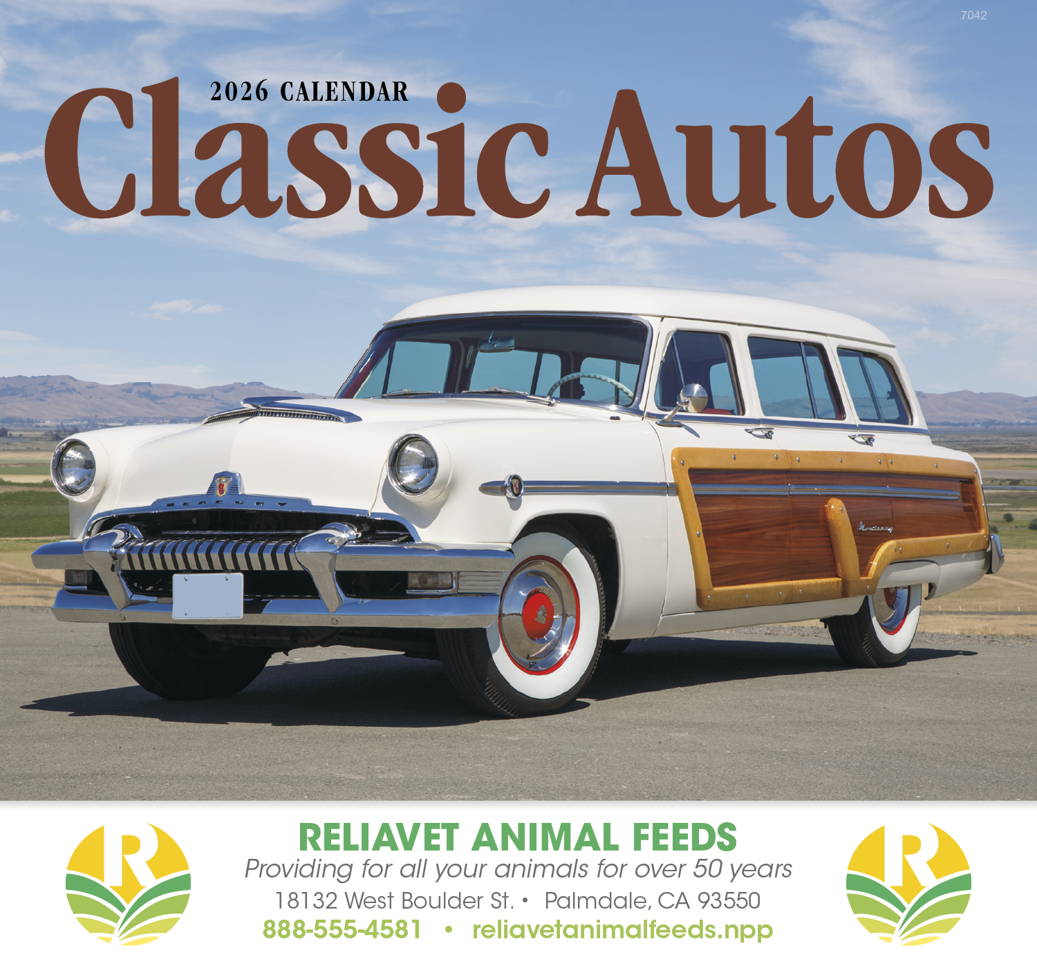 Good Value™ Classic Autos - Stapled Calendar 33