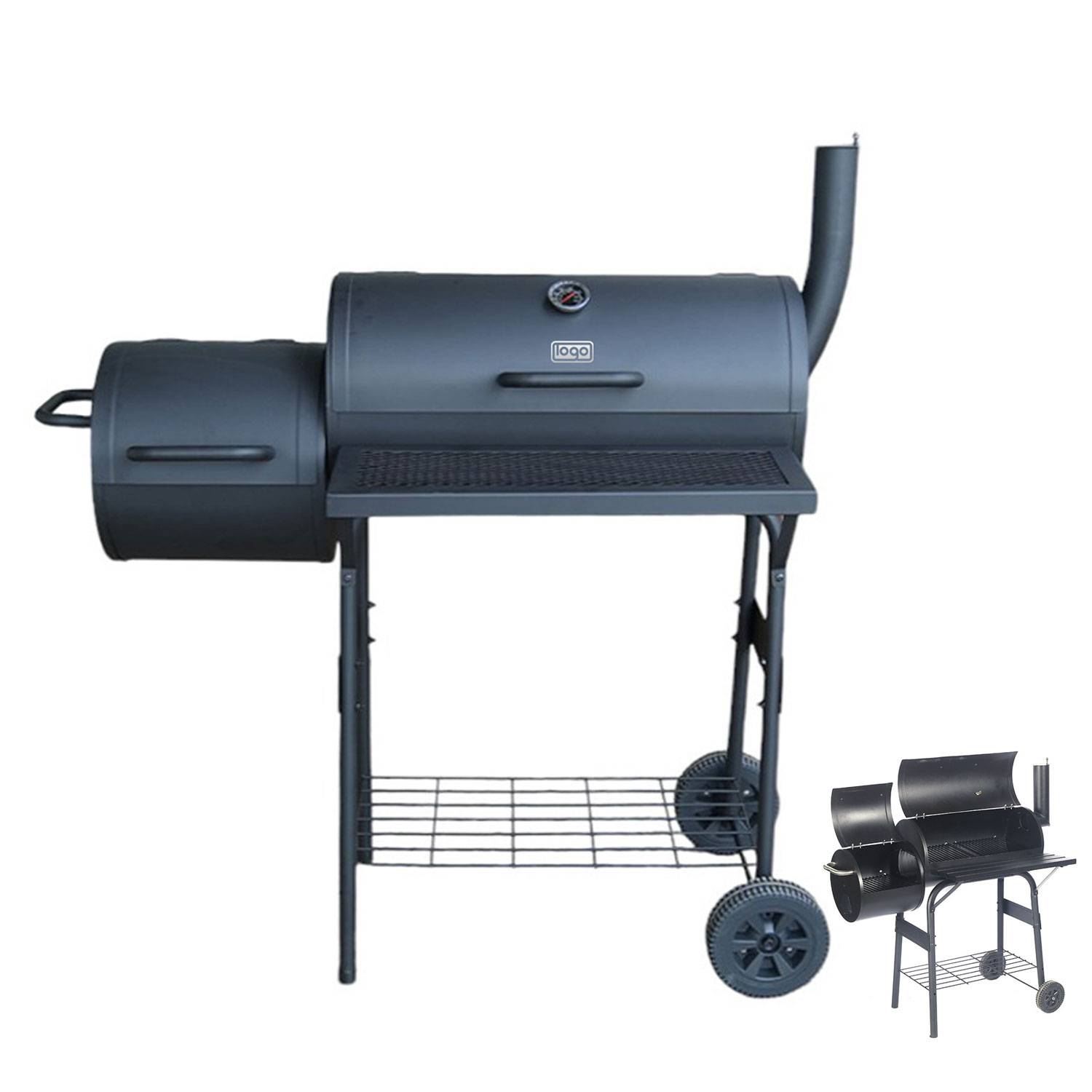 Outdoor Portable Large Charcoal BBQ Grill