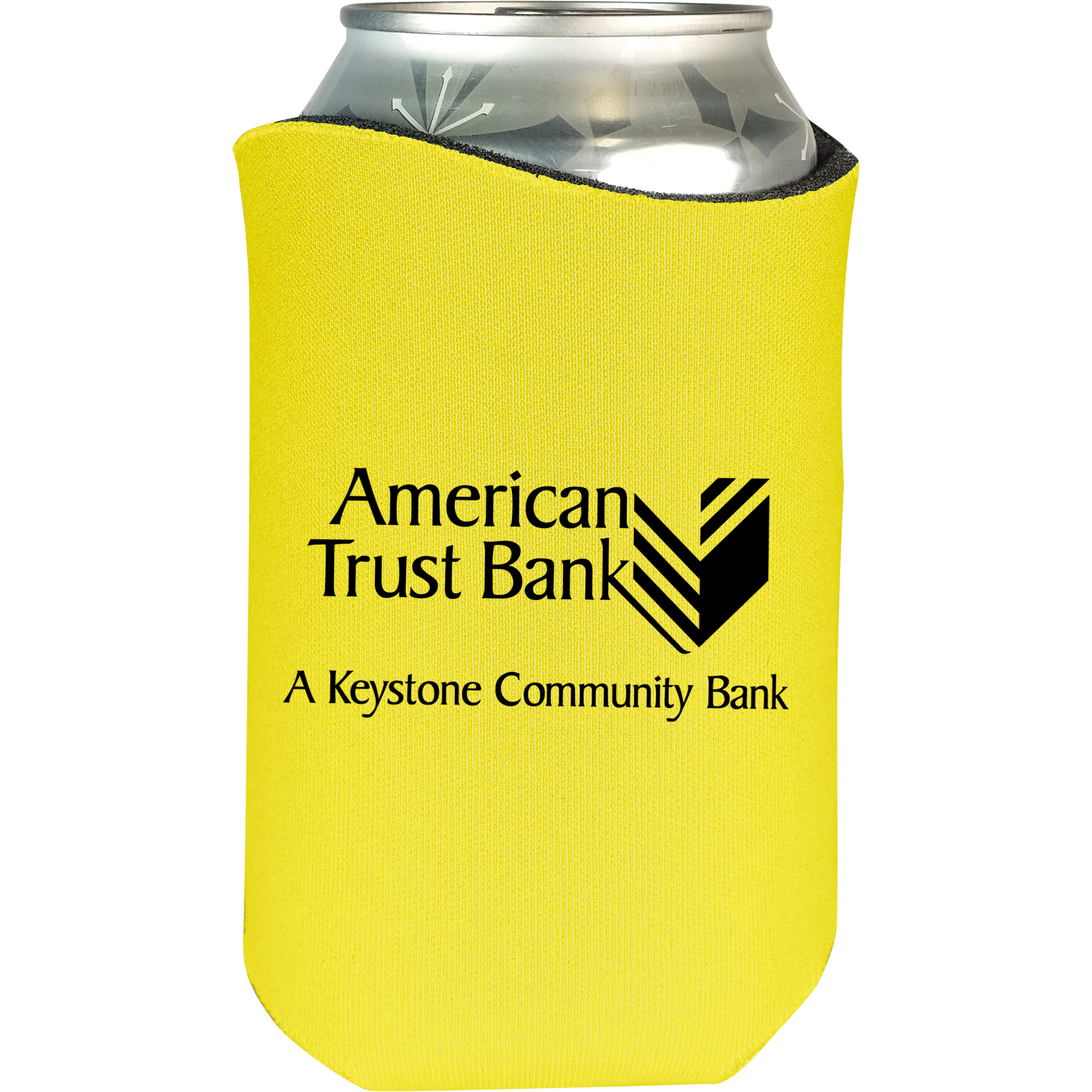Curve Scuba can cooler, custom koozie with logo imprint 18