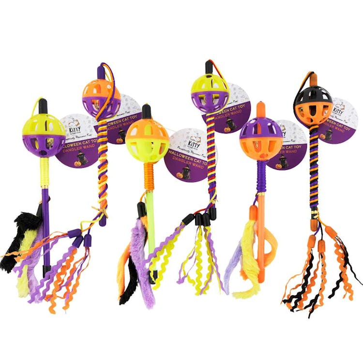 Halloween Cat Toy Wands - Assorted Styles 2