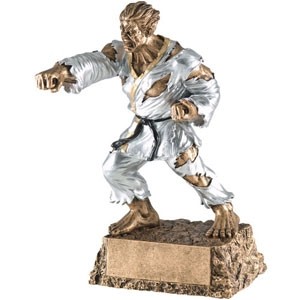 Karate Monster Resin Figure 2