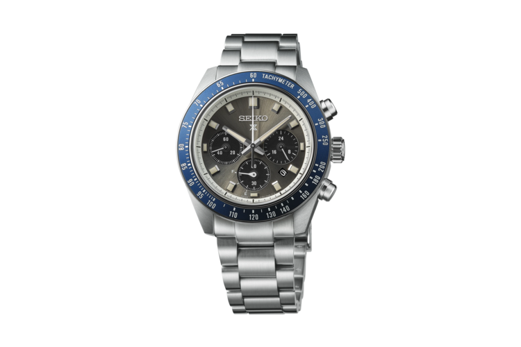 Seiko Men's Prospex Speedtimer Solar Chronograph Stainless Steel Watch 1