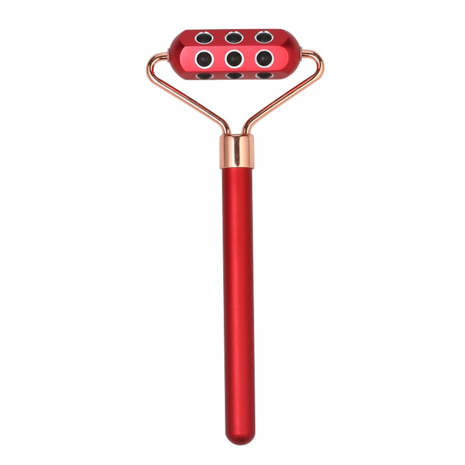 T Shape Roller Face Massager Bar 11