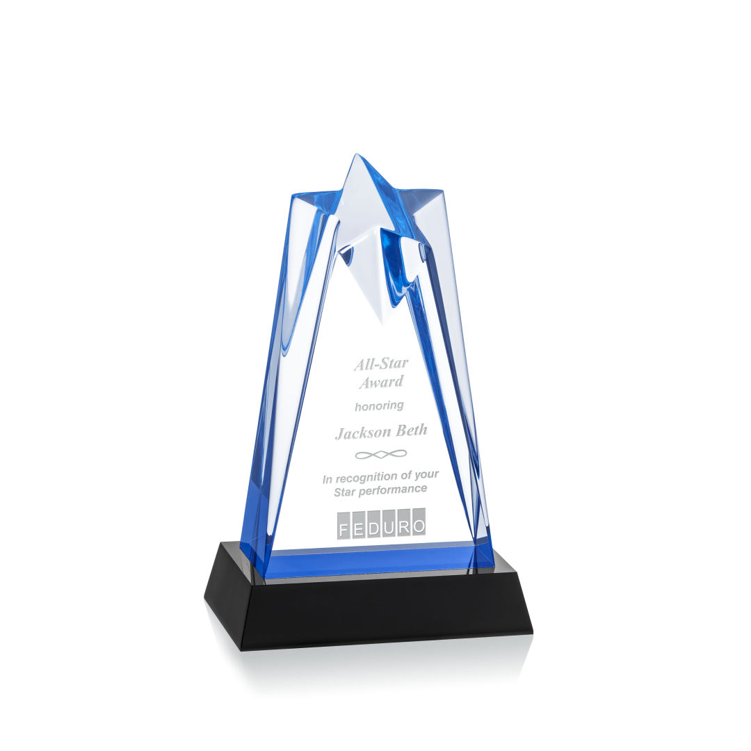 Rosina Star Award on Base - Blue 6