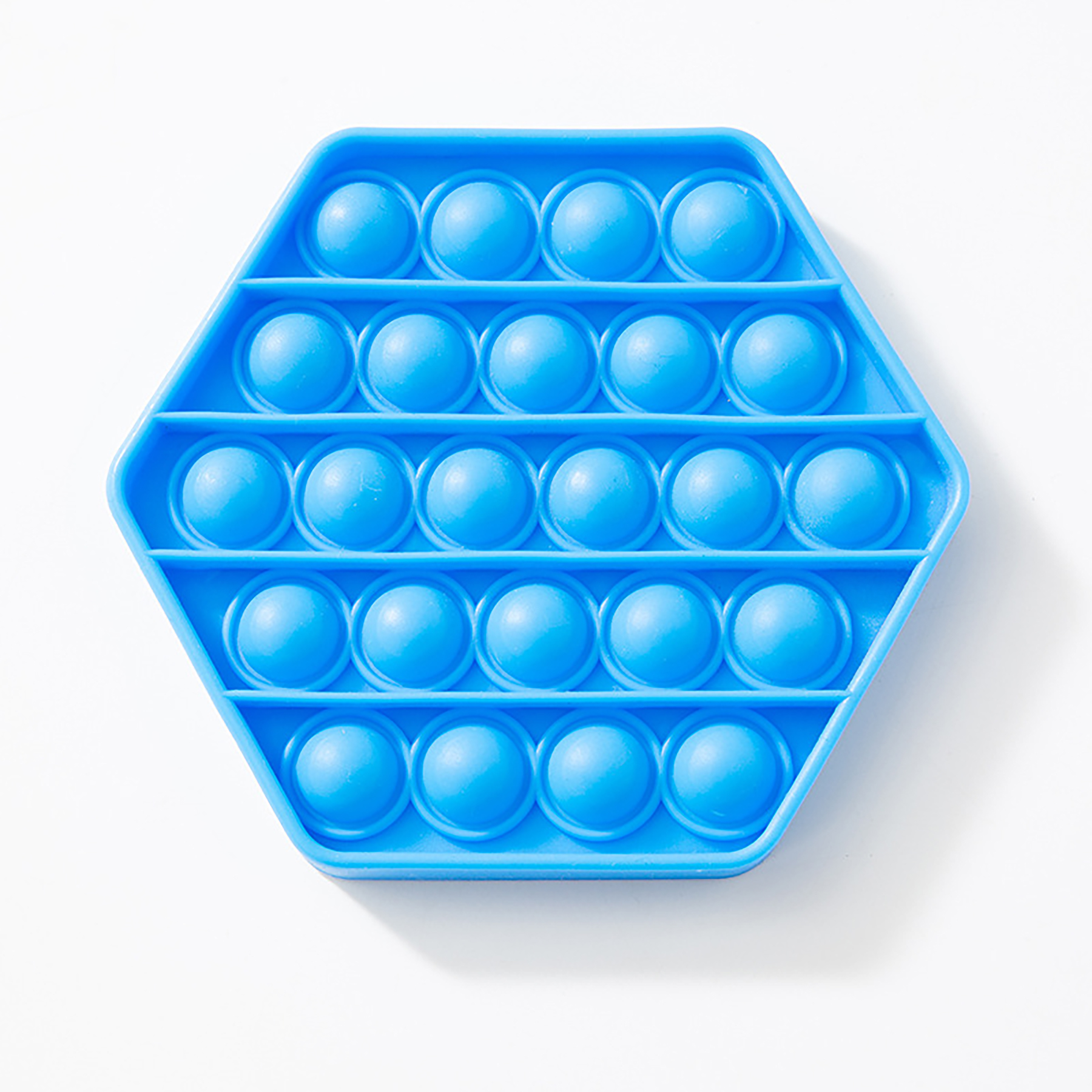 Hexagon Push Pop Fidget Toy Bubble Sensory for Anxiety & Stress Relief 5