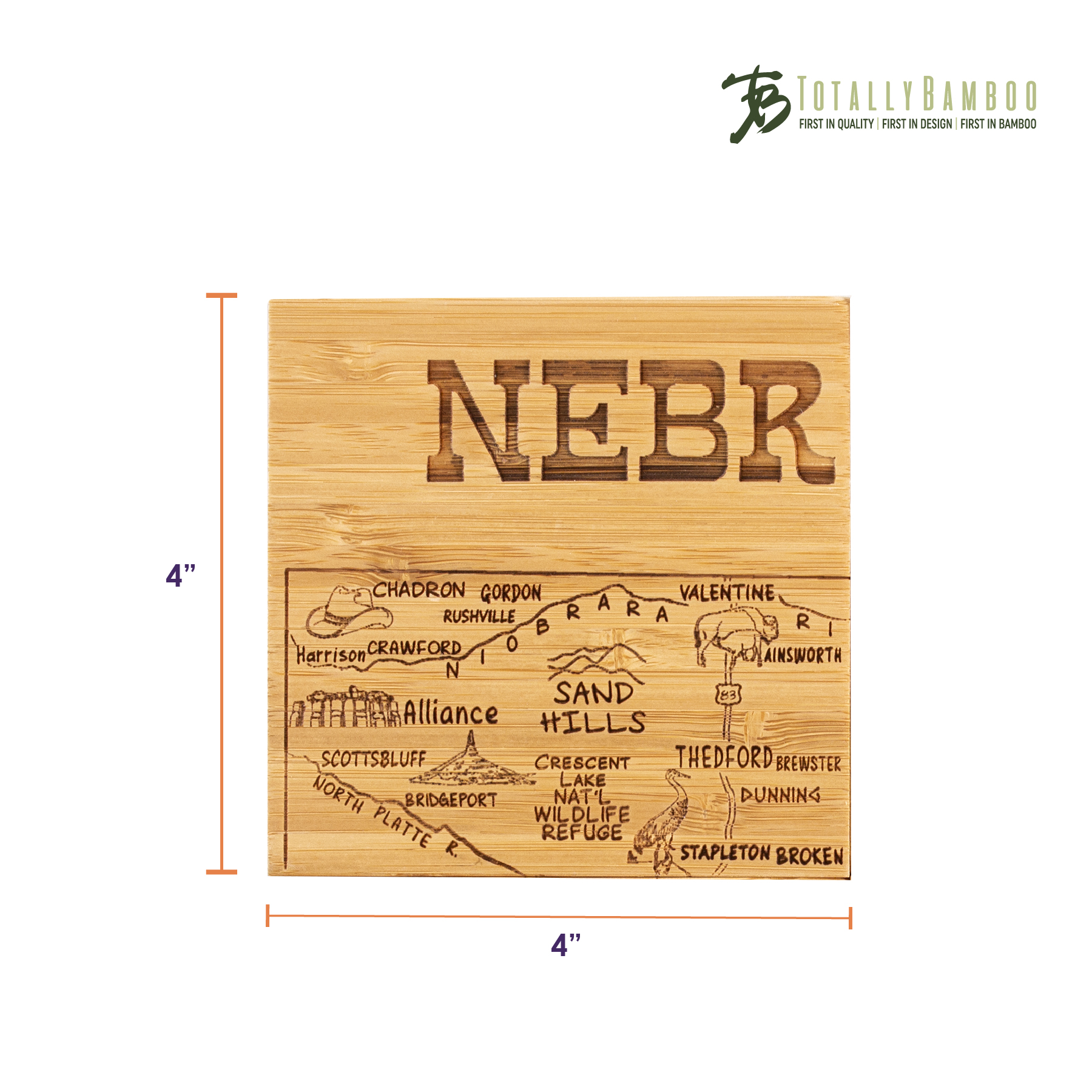 Nebraska Puzzle Coaster Set 5