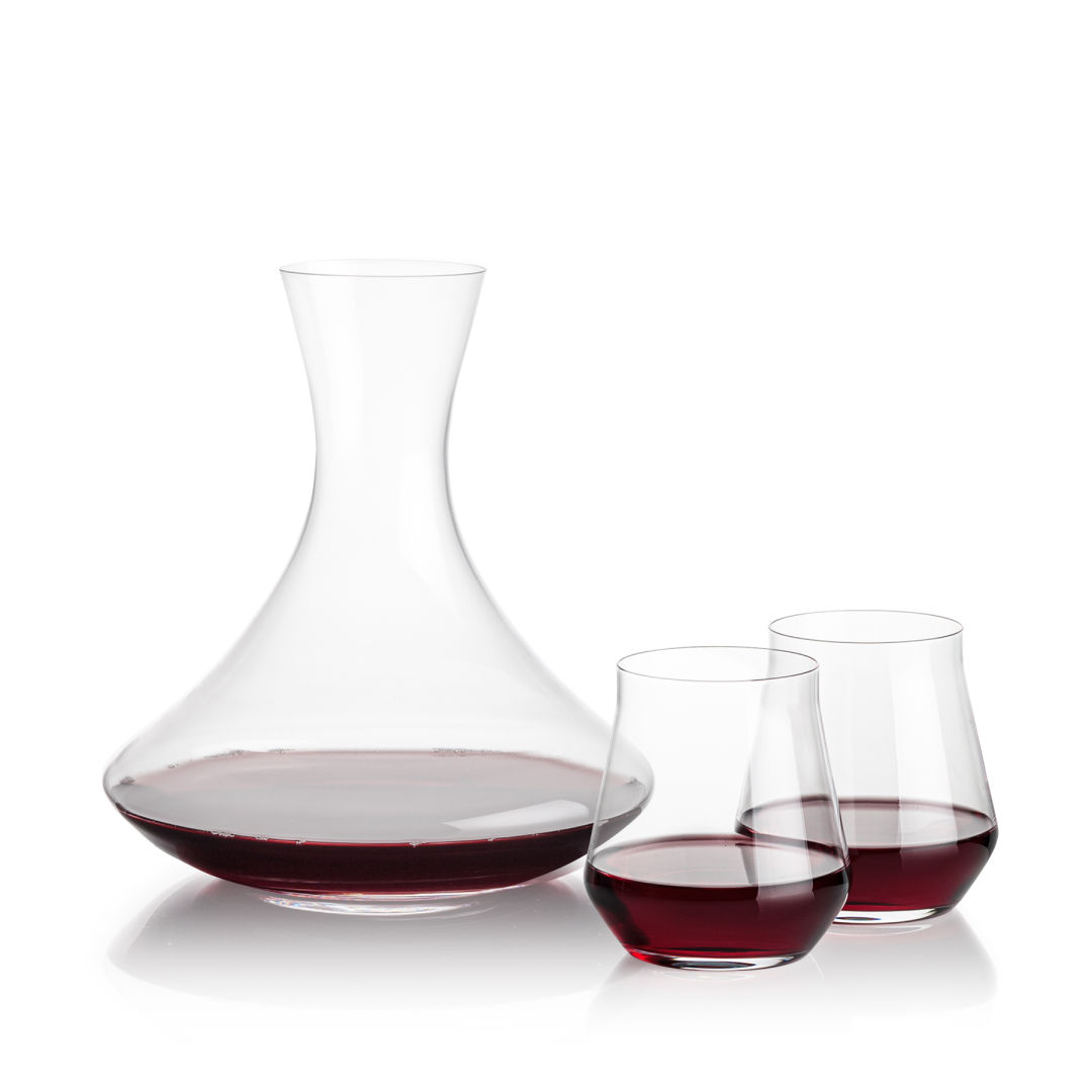 Senderwood Carafe & Bretton Stemless Wine 10