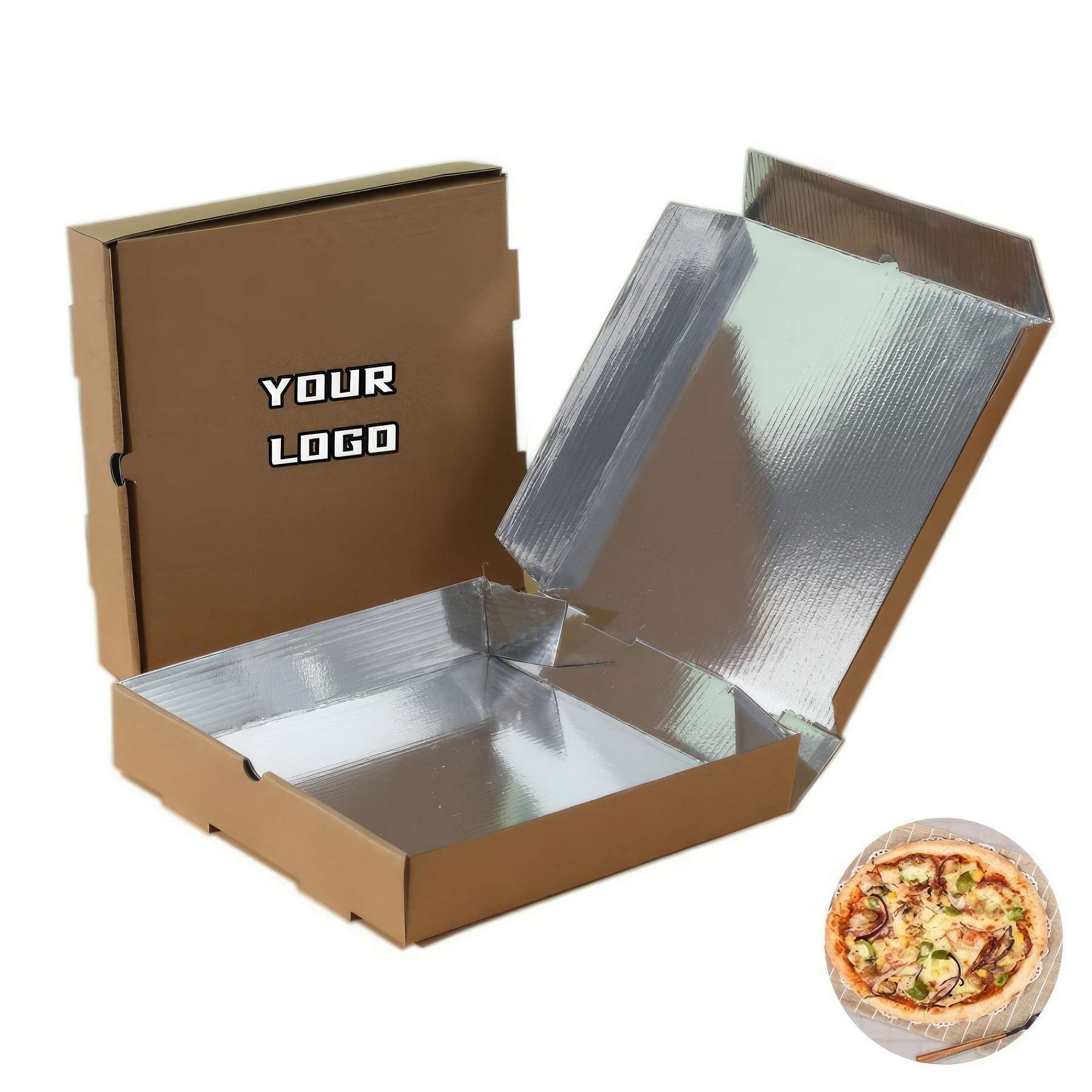 Custom Aluminum Foil Pizza Box 2