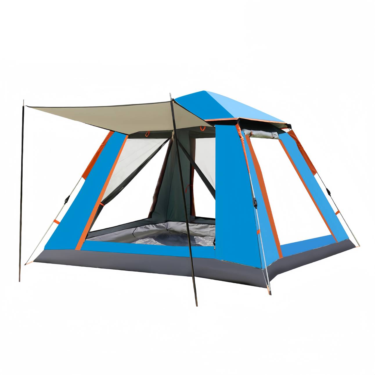 Outdoor camping thickened automatic tent 6