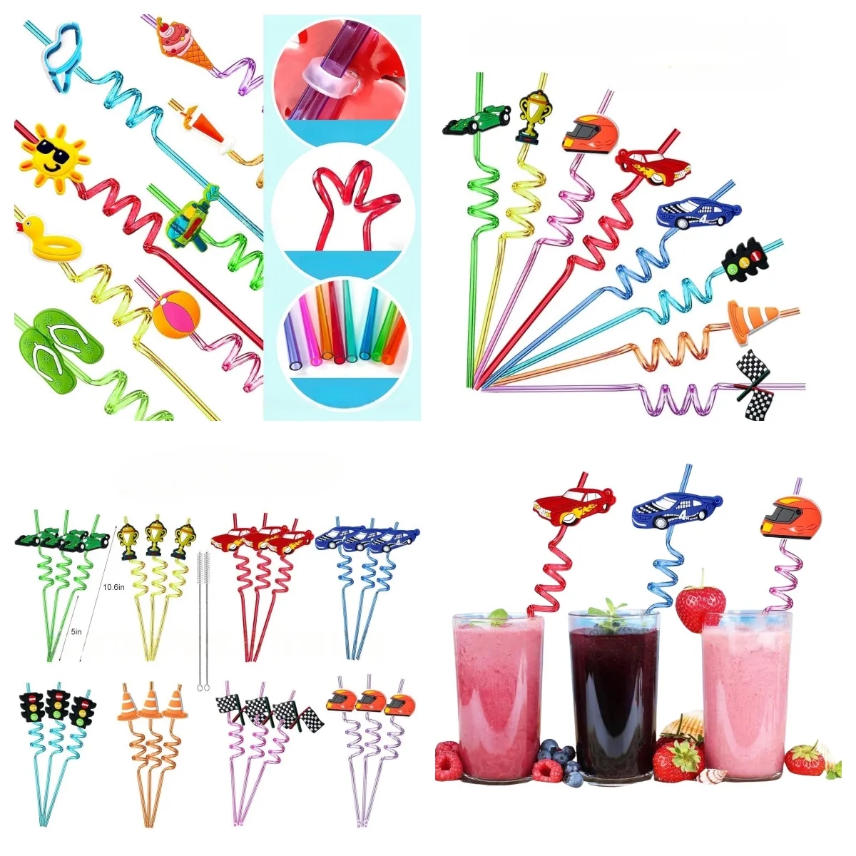 Reusable Shape Straws/Drink Straws 3