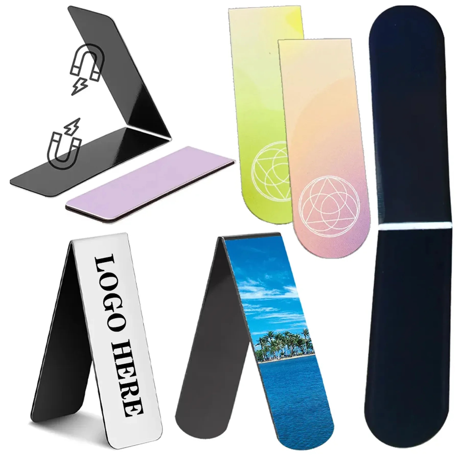 Creative Magnetic Bookends Folding 1