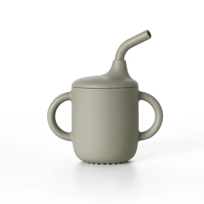 Silicone Baby Sippy Cup Food Grade 8