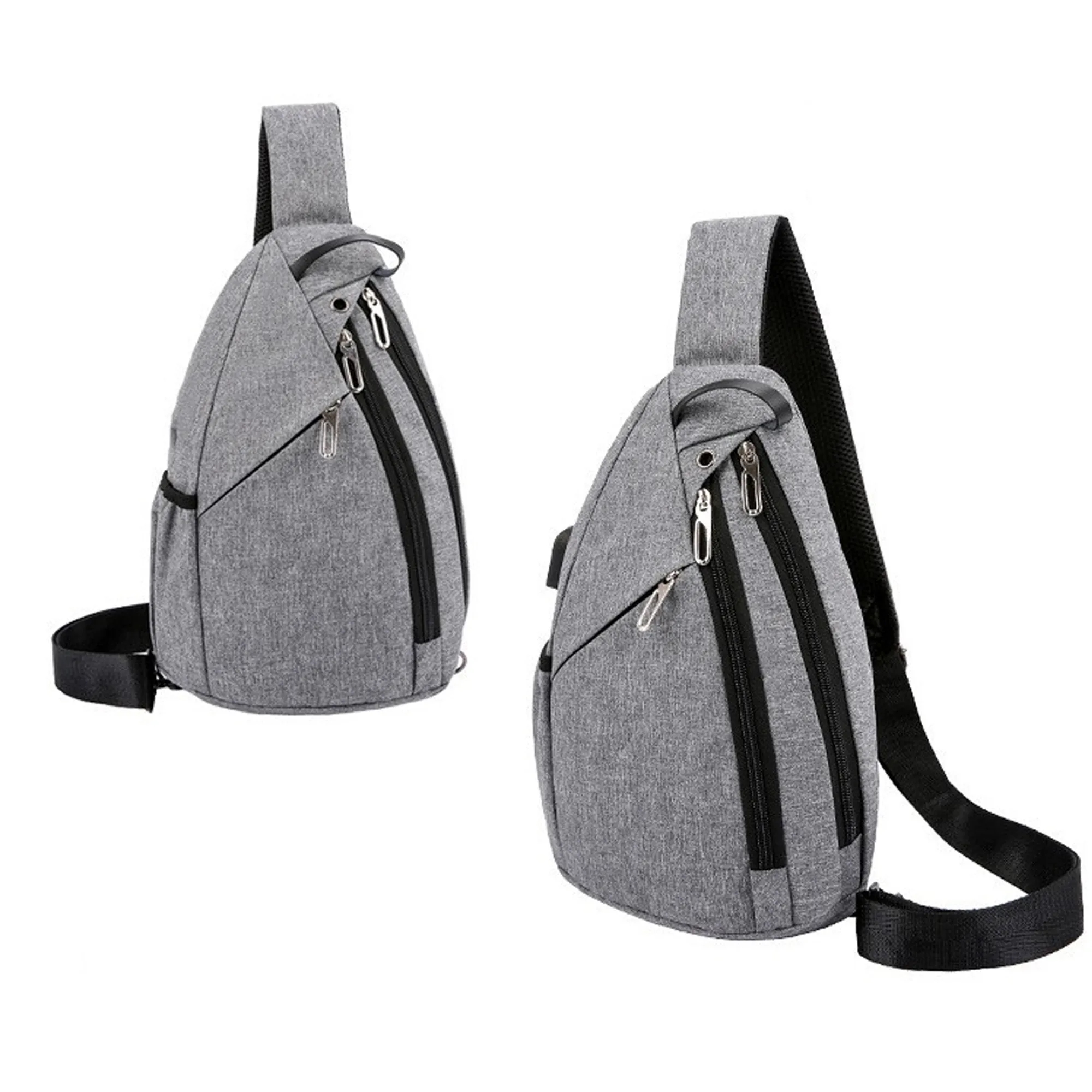 USB Oxford Crossbody Bag 2