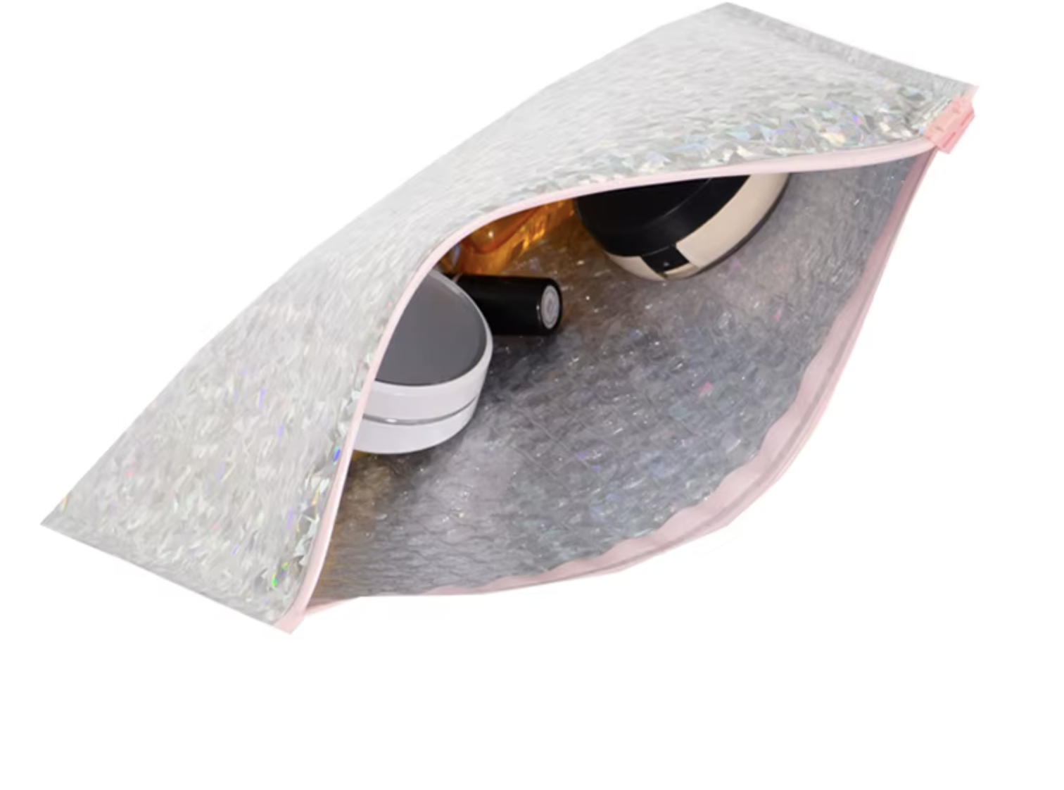 Zipper Bubble Bag for Cosmetic Lips Slider Pouch 3
