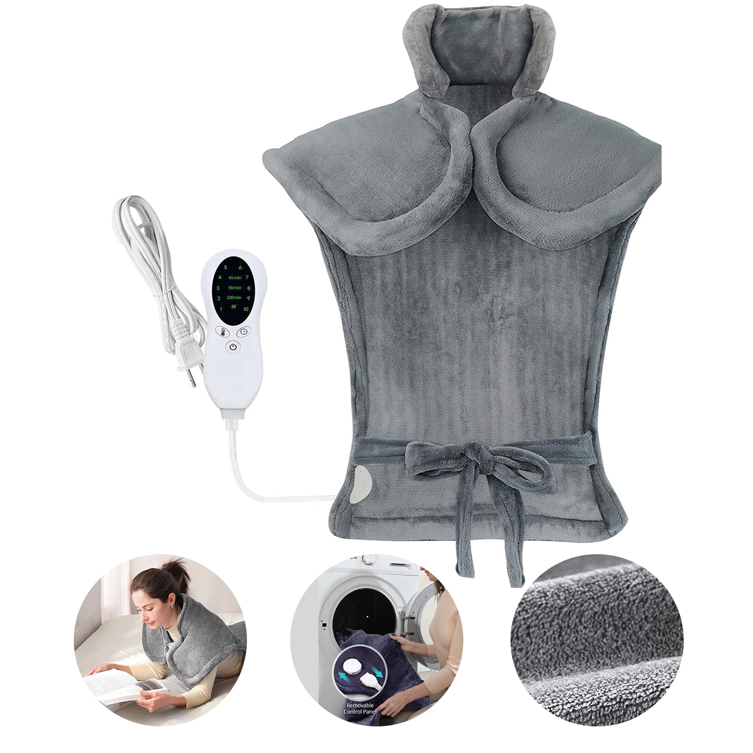 Flannel Electric Heating Pad 2
