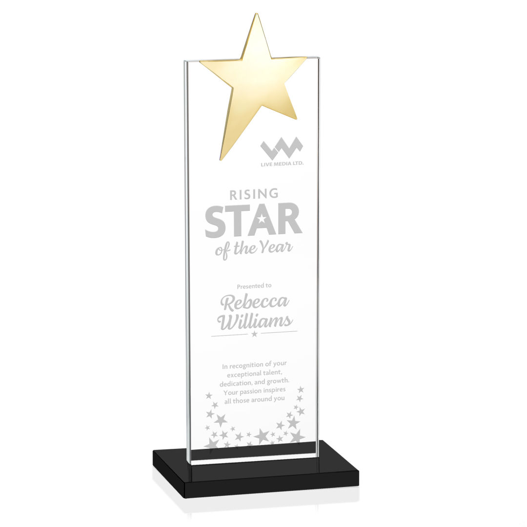 Bryanston Gold Star Award - Black 3