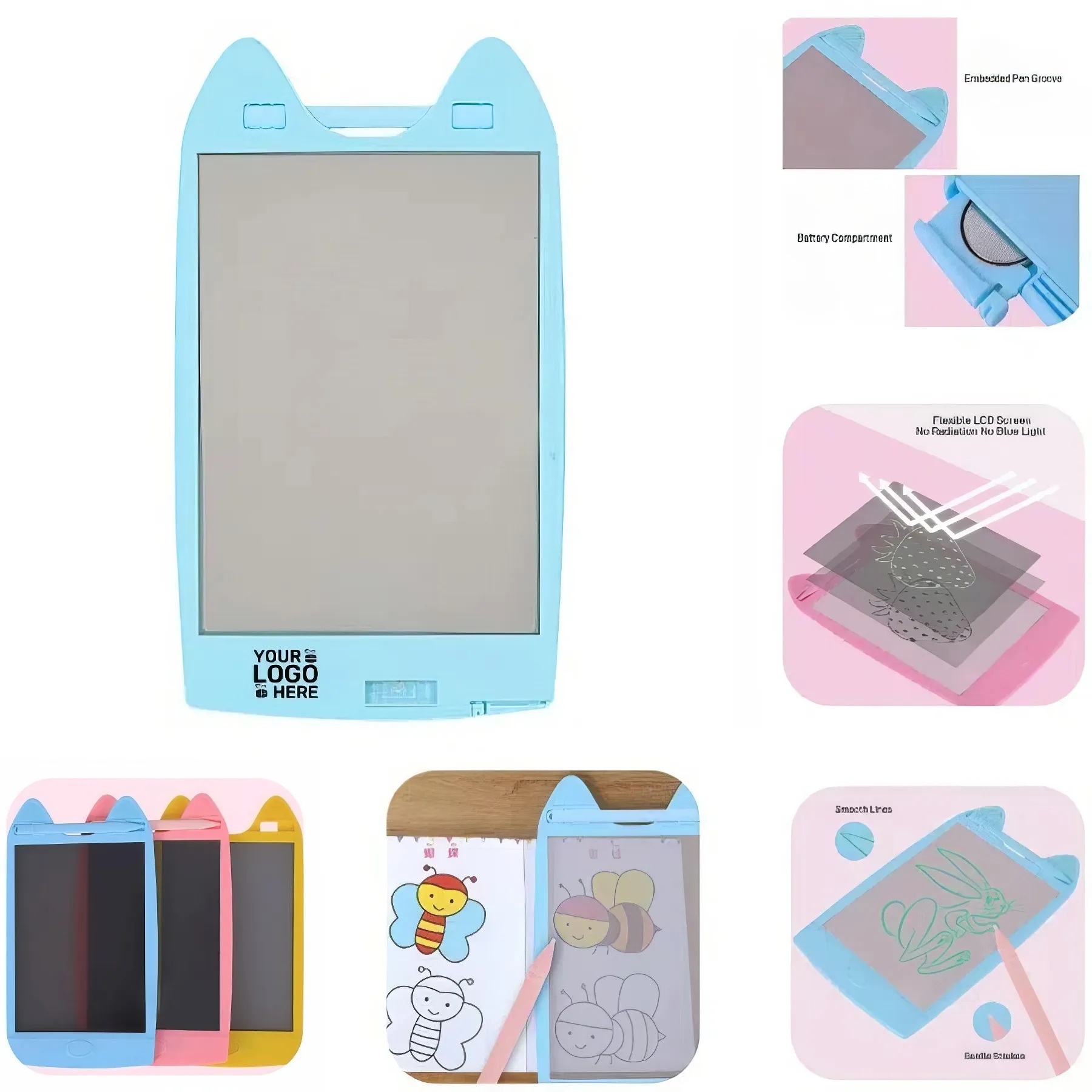 Color Transparent Writing Board 3