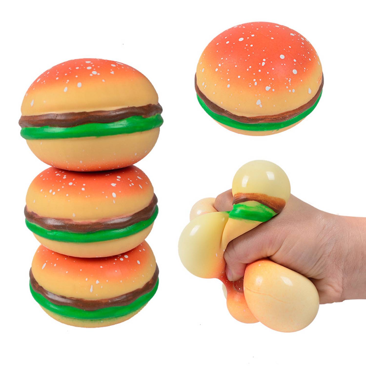 PU Foam Hamburger Stress Reliever 2