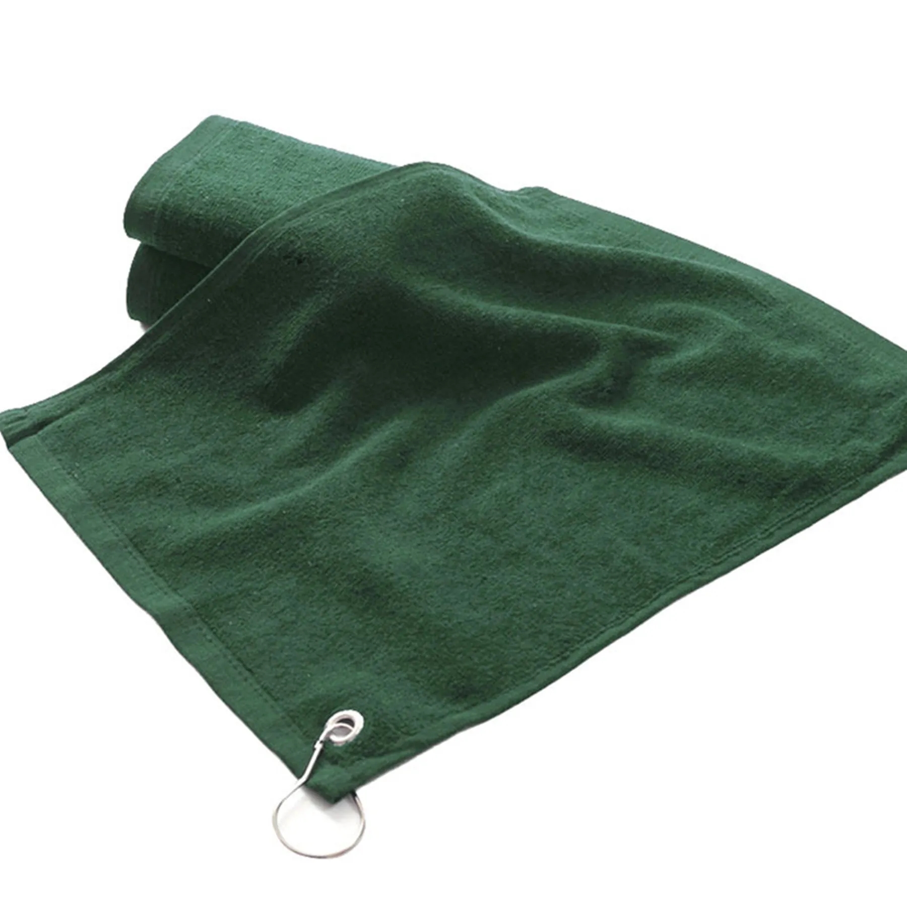 12" Microfiber Golf Towel w/Metal Clip 7