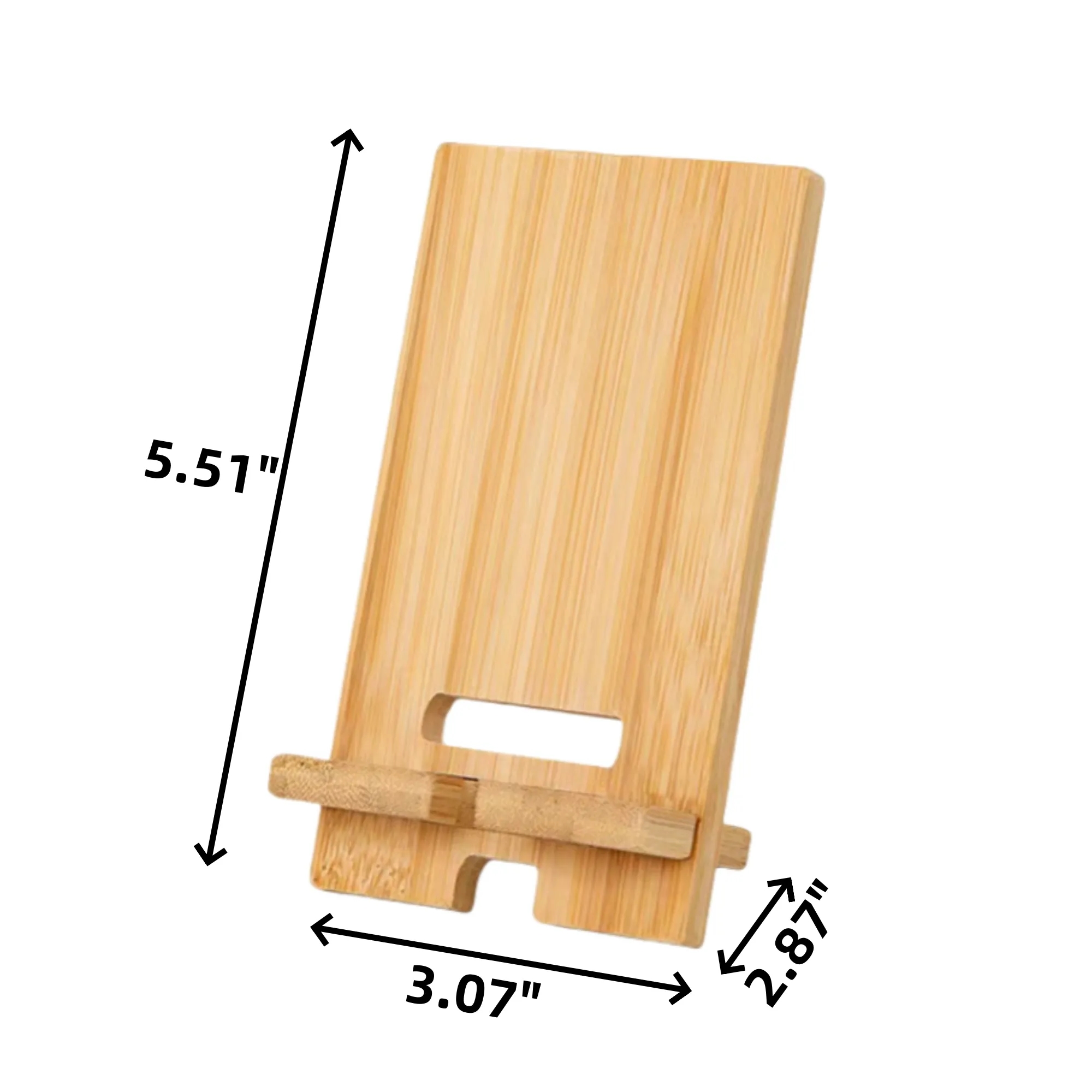 Multi-Functional Rechargeable Wooden Phone Stand 2
