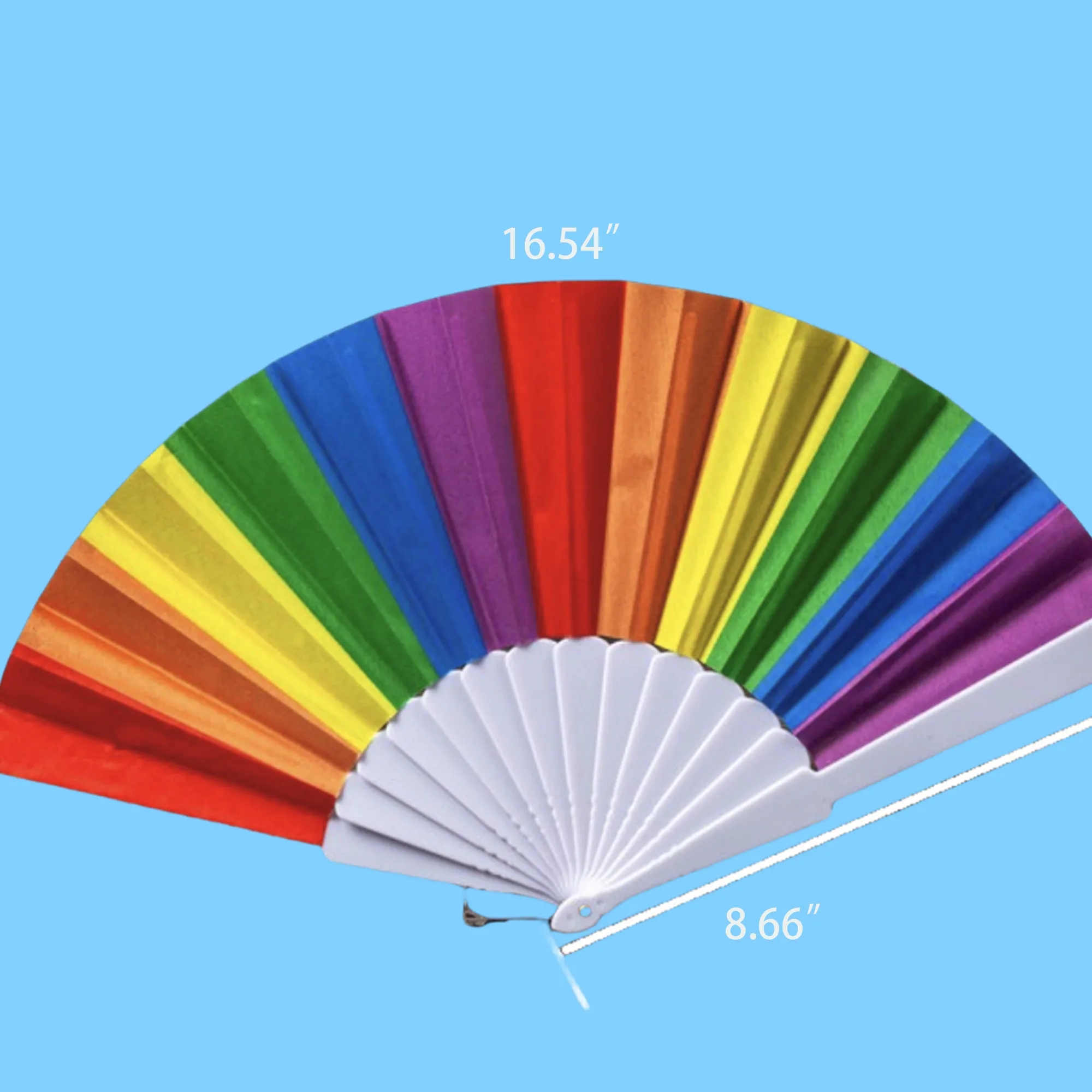 Customizable Handheld Rainbow Fan 2