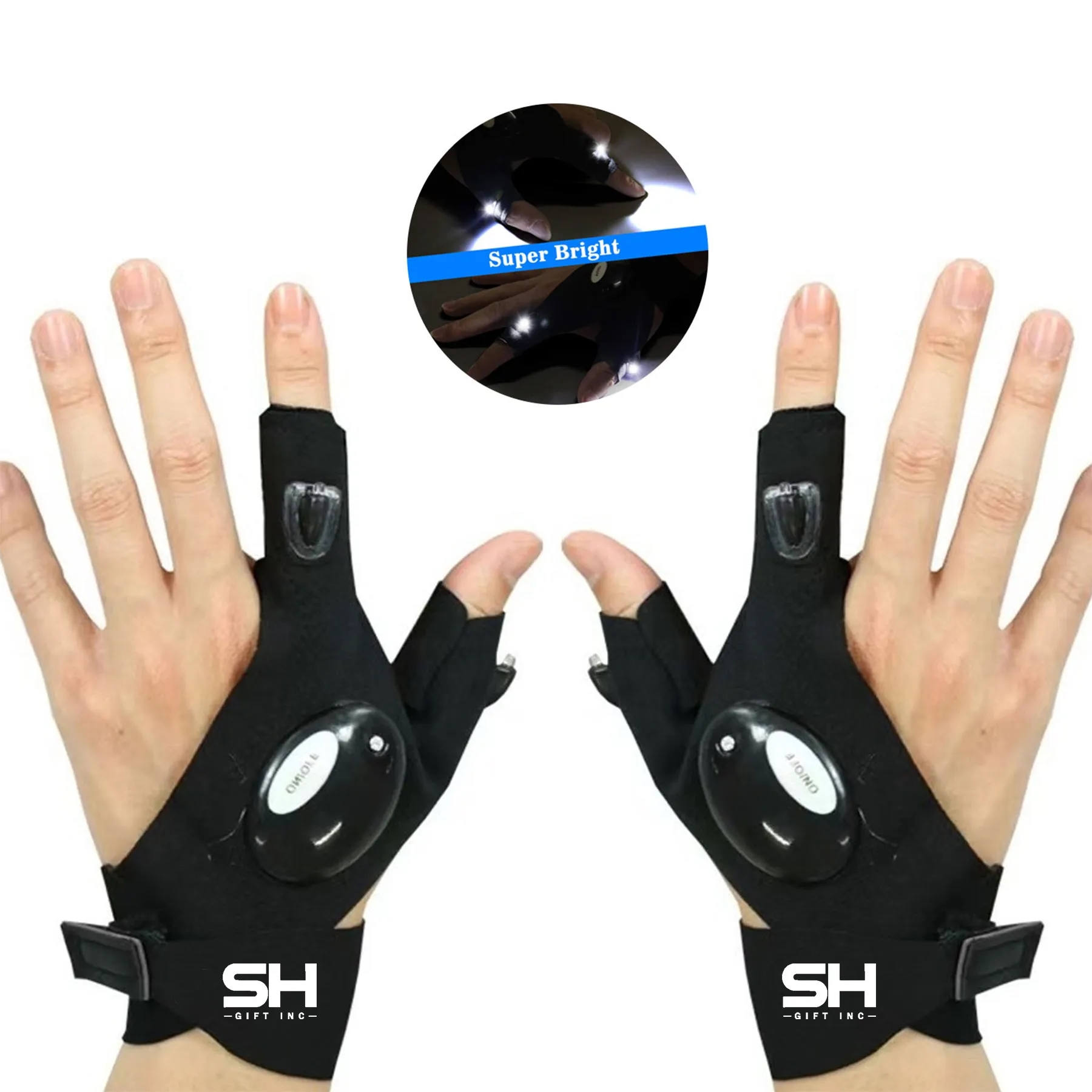 LED Flashlight Gloves 2