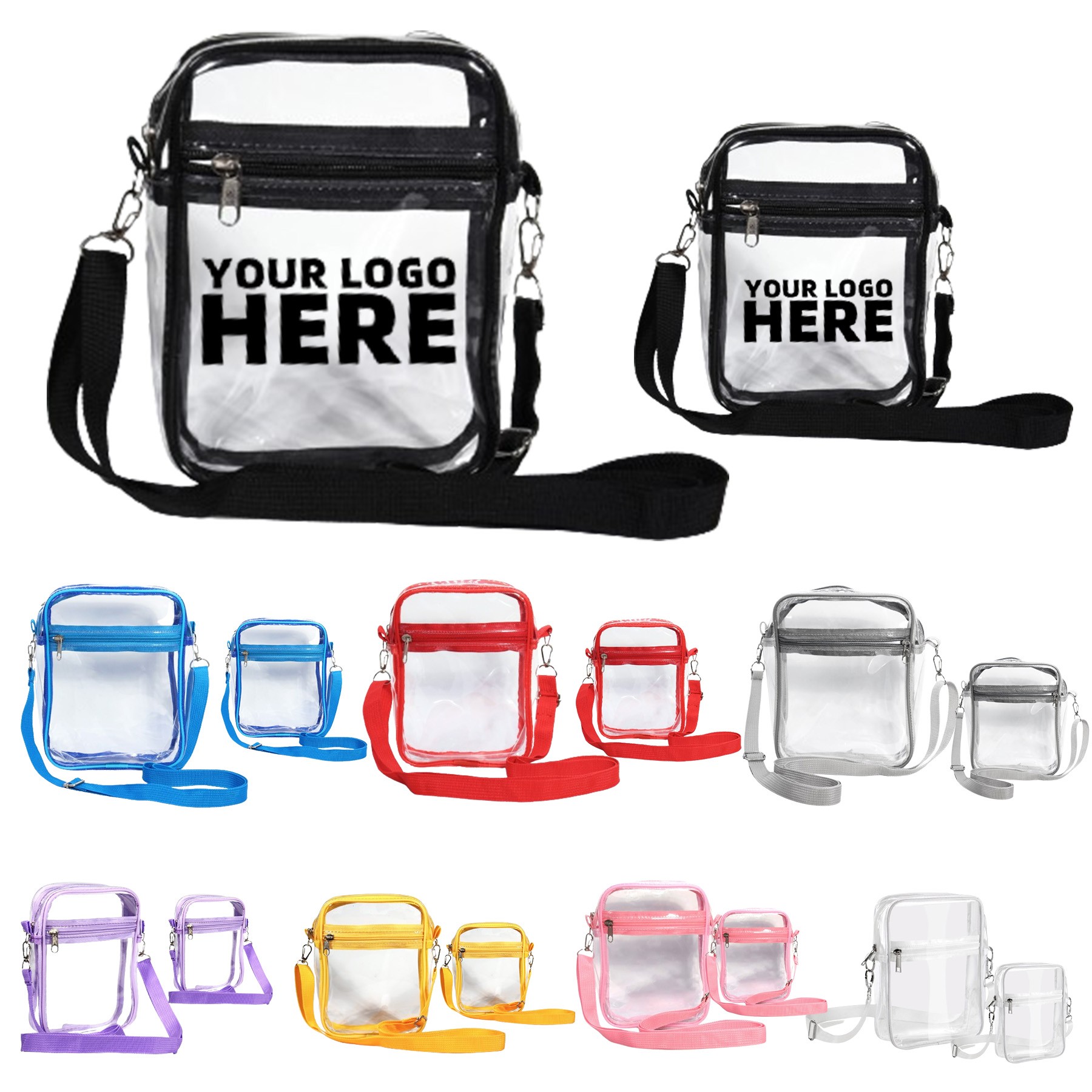 Clear Crossbody Bag