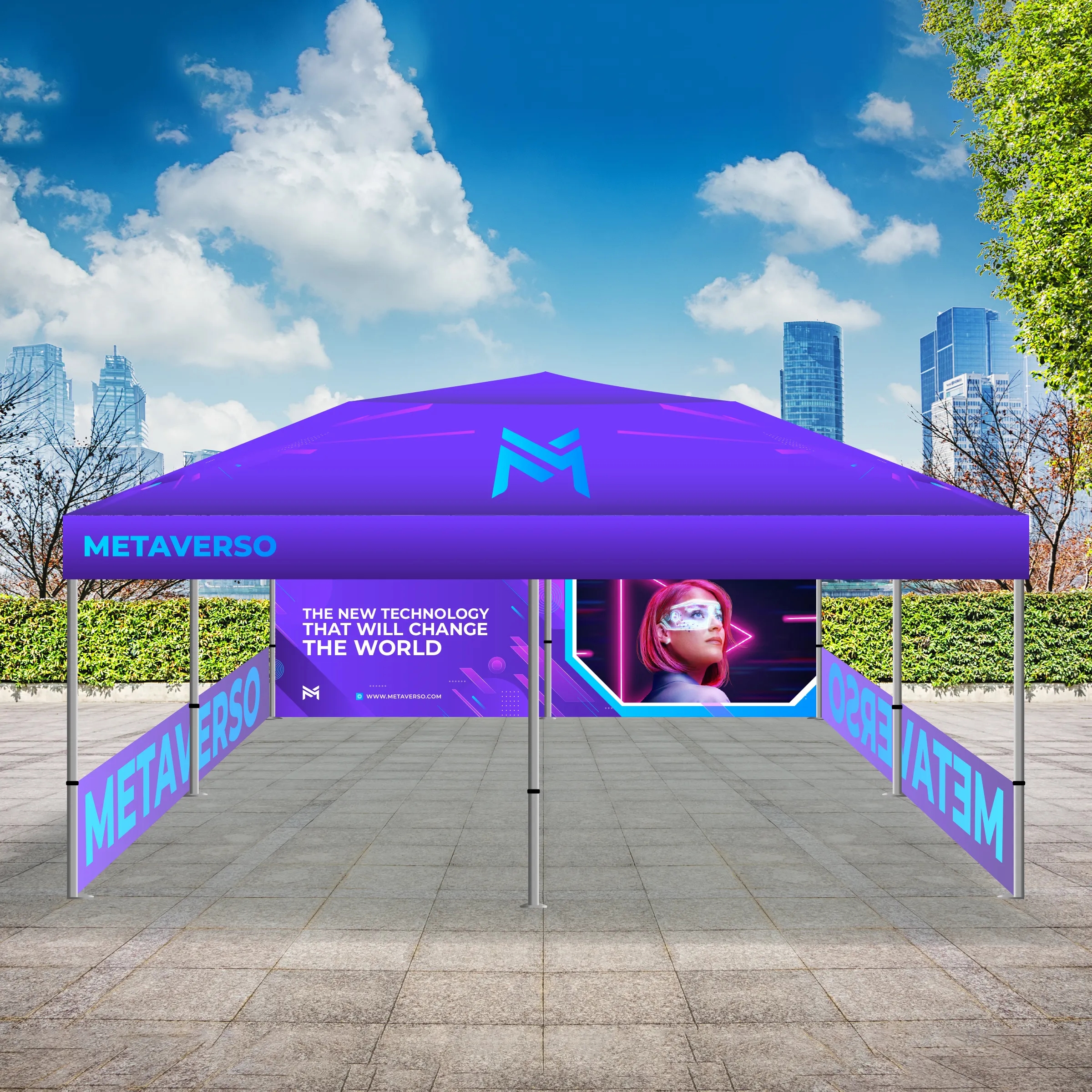 PREMIUM GIANT TENT 20x20 COMPLETE KIT 2