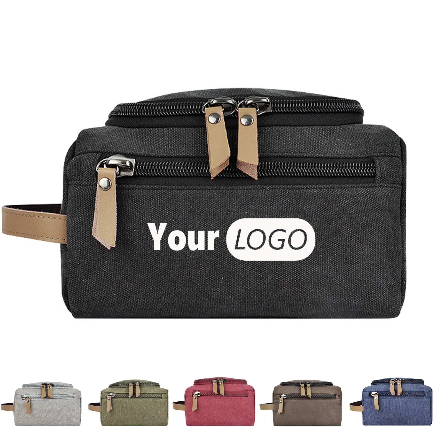 Men's Canvas Cosmetic Bag 7