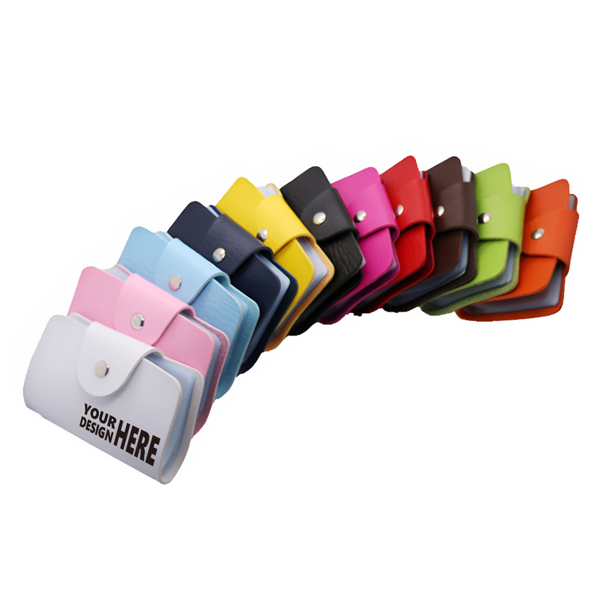 MOQ50 Custom Blocking Card Holder Wallet For Security 1