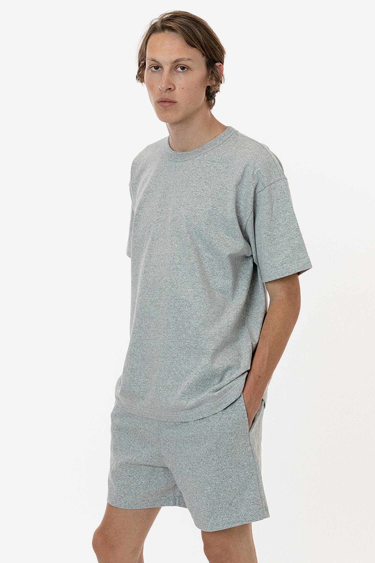 8 OZ MOCK TWIST GYM SHORT 4
