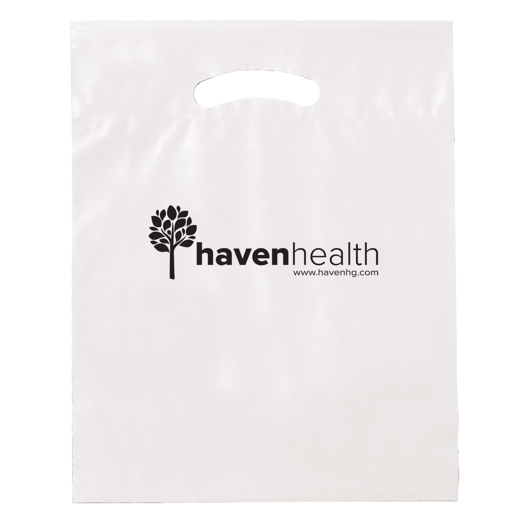 Fold Over Reinforced Die Cut Bag 2