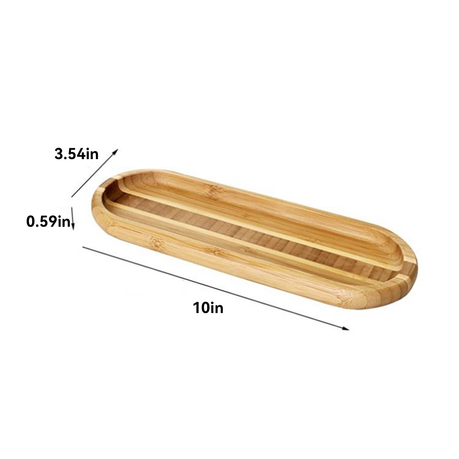 Bamboo Catch All Tray 3