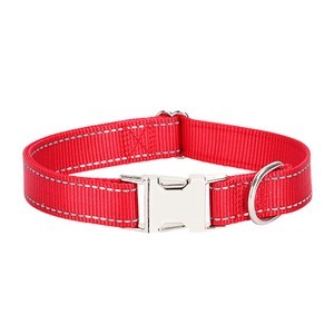 Leather Airtag Pet Collar With Adjustable Strap 15