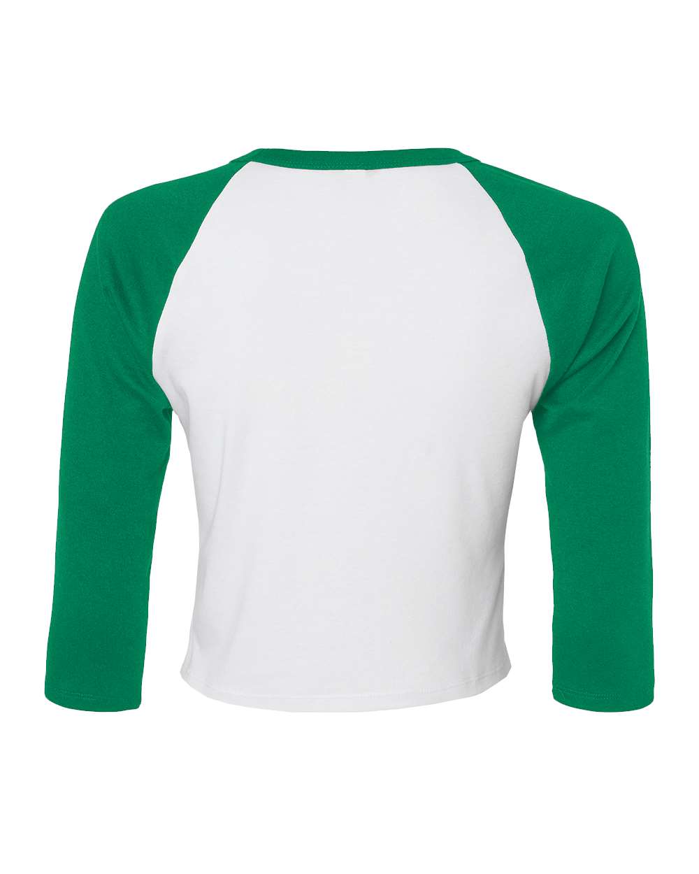 Women's Micro Rib Three-Quarter Raglan Sleeve Baby Tee - 1200 8