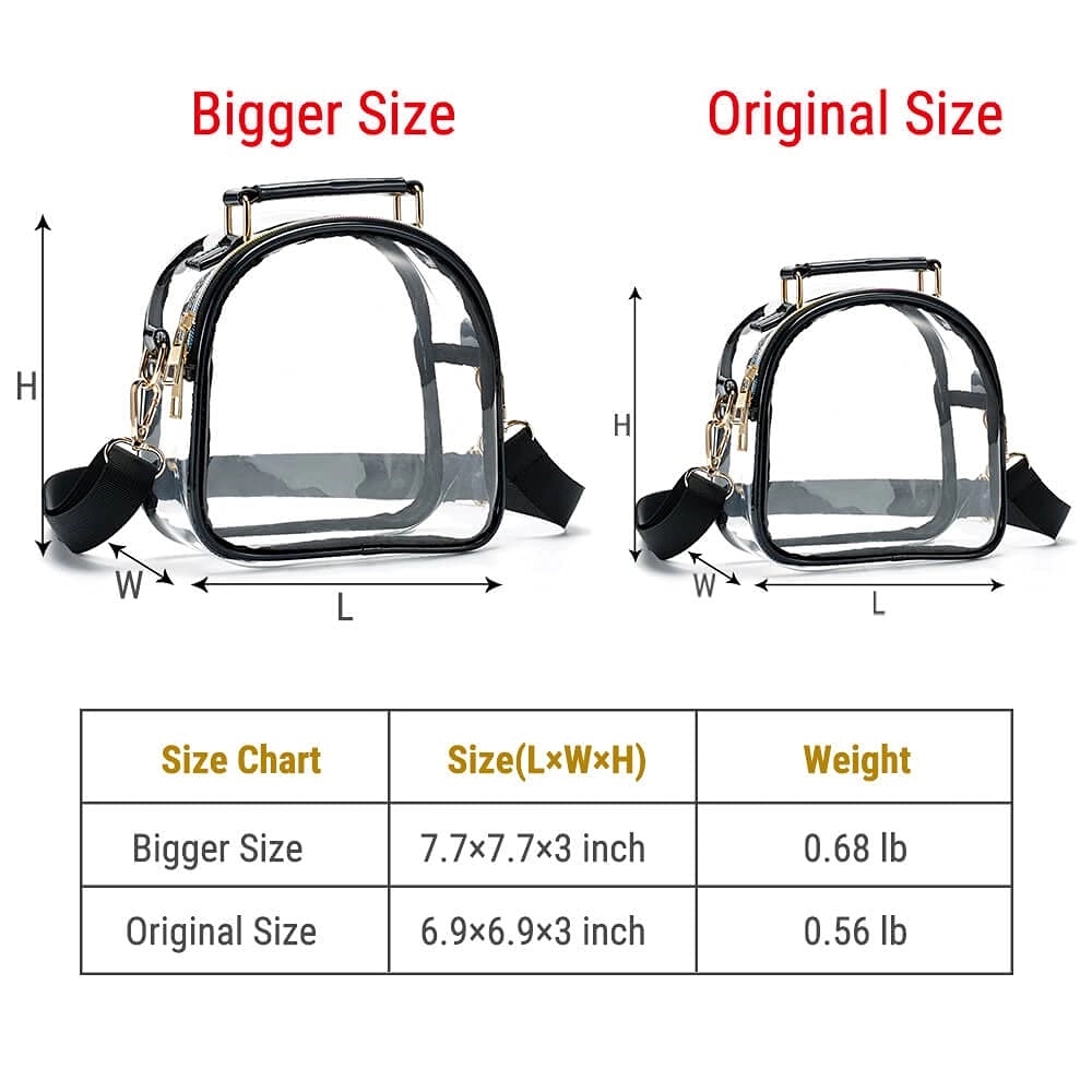 See Through Clear Handbag 2