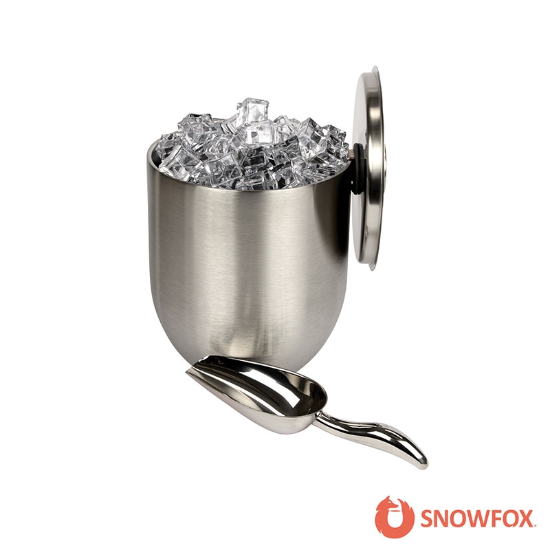 Snowfox® 3L Double Wall Stainless Steel, Vacuum Insulated Ice Bucket 11