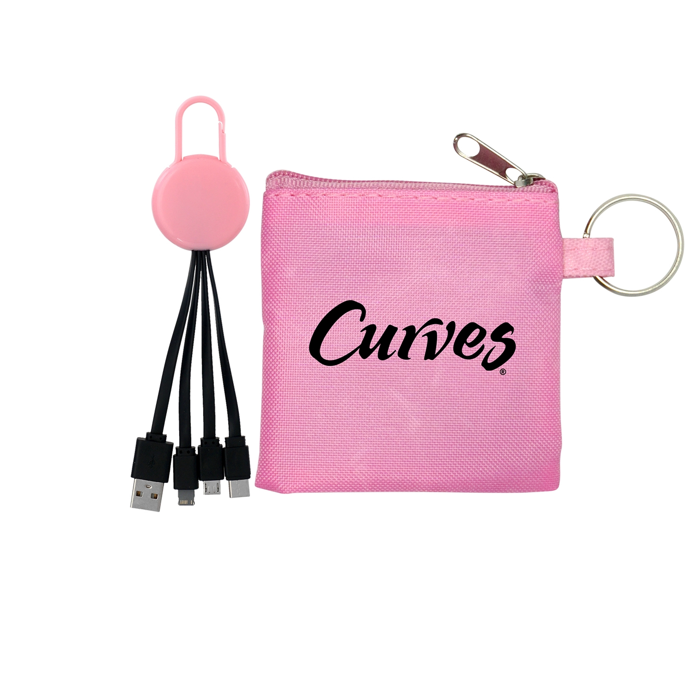 COLORFUL POUCH & CABLE SET 3