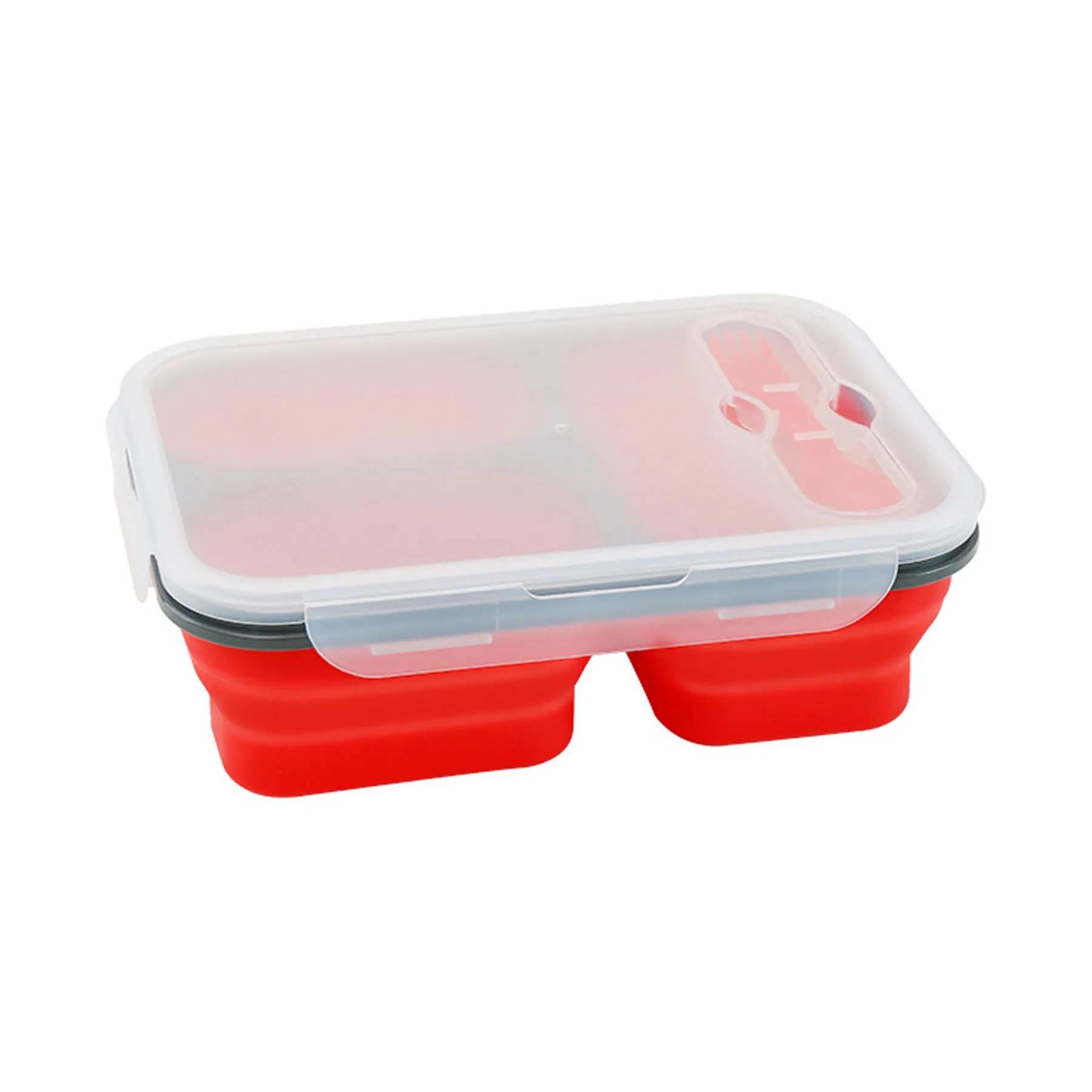 Portable Silicone Foldable Food Container 10