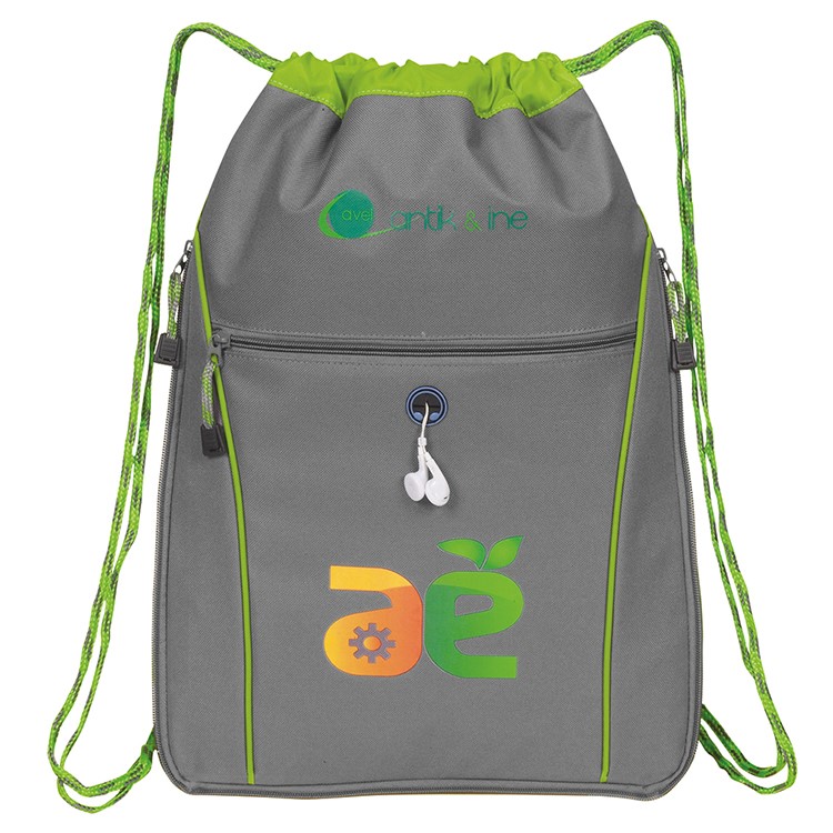 Expandable Drawstring Duffle 5