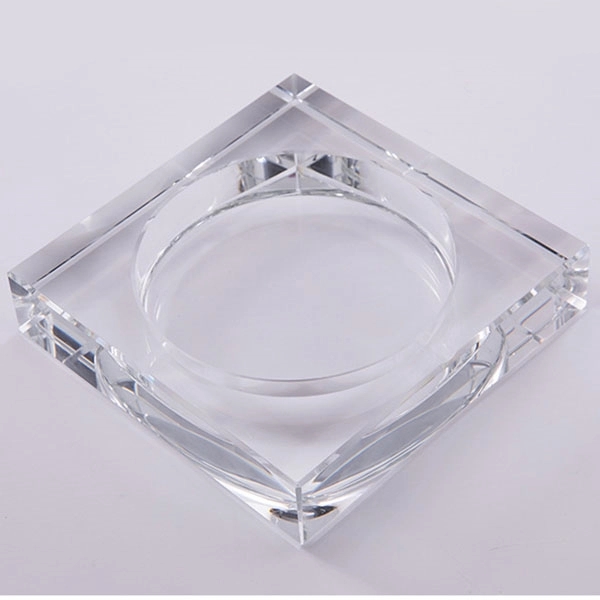 Customized Square Crystal Ashtray 4