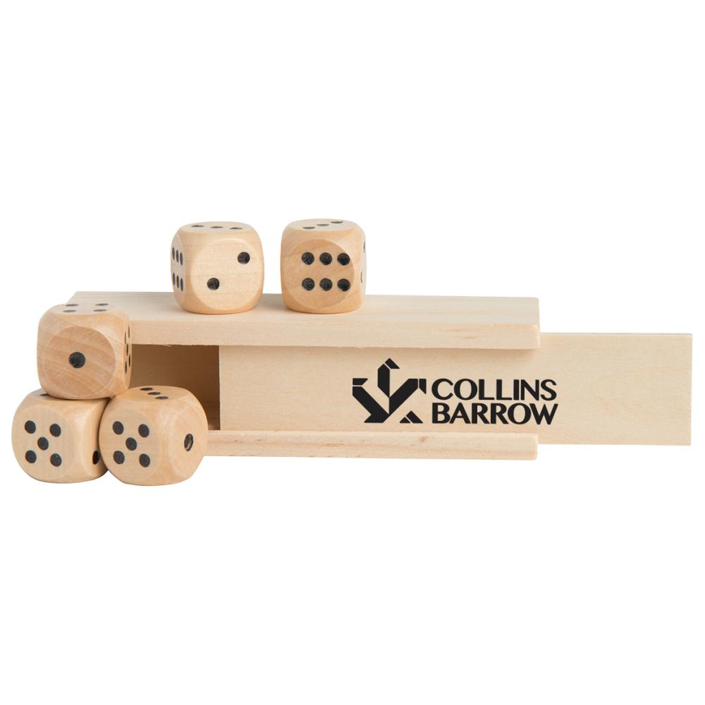 Wood Dice 4