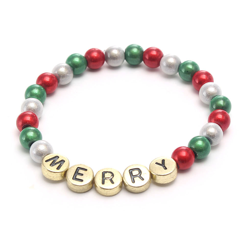 Christmas Beaded Bracelet Set 2